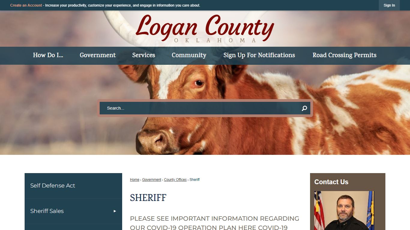 Sheriff | Logan County, OK